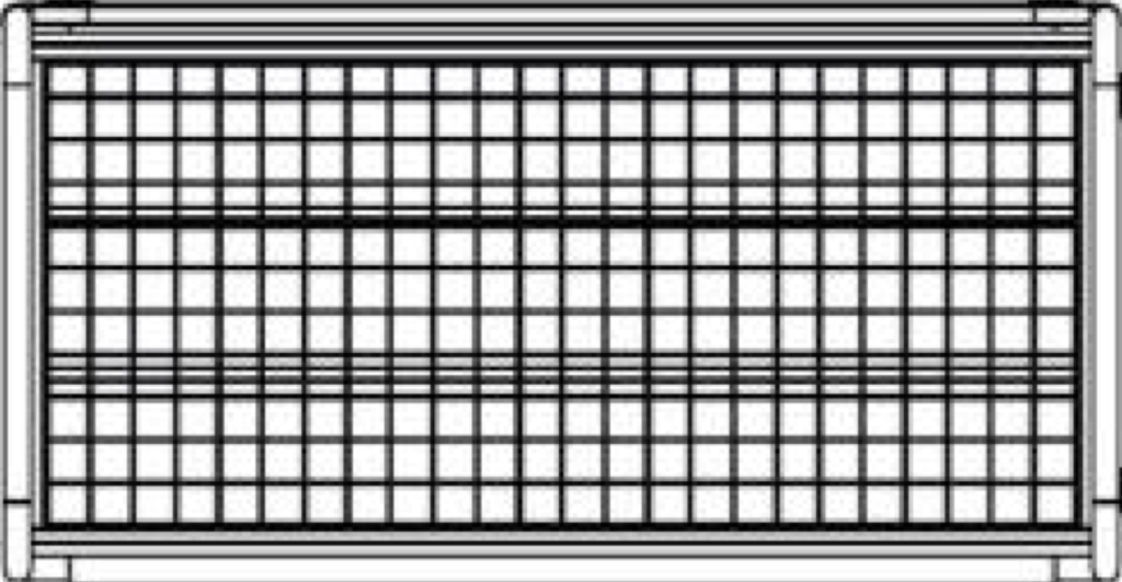 Étagère pour chariot haut multi-usage