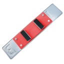 Magnetische plaat voor nummerplaat