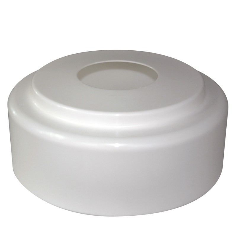 Afdekplaat voor glasvezel mast