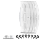 Plexiclick® kentekenplaatbevestigingssysteem – x10