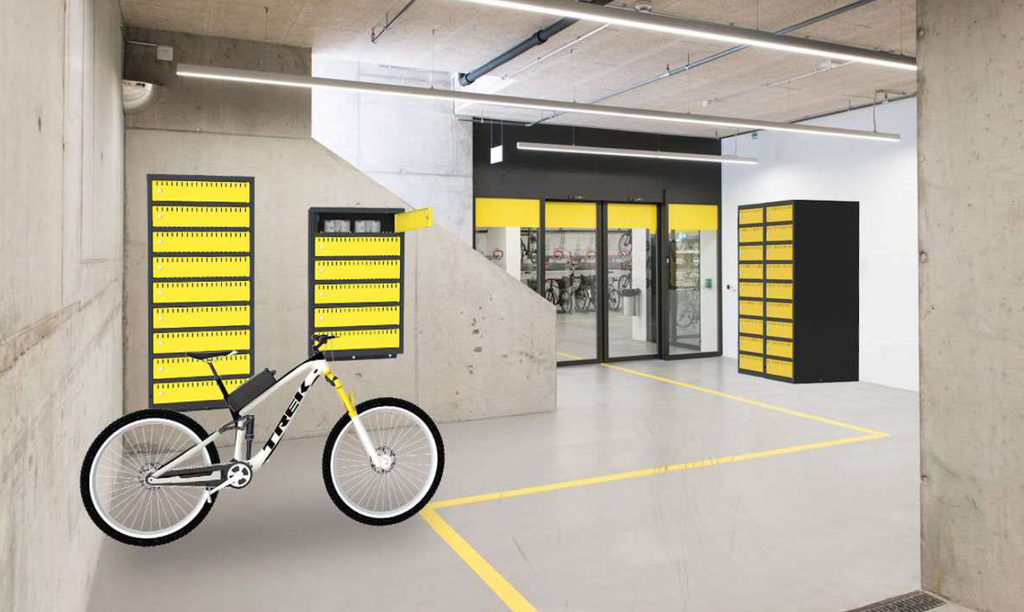 Casier pour batterie de vélo électrique