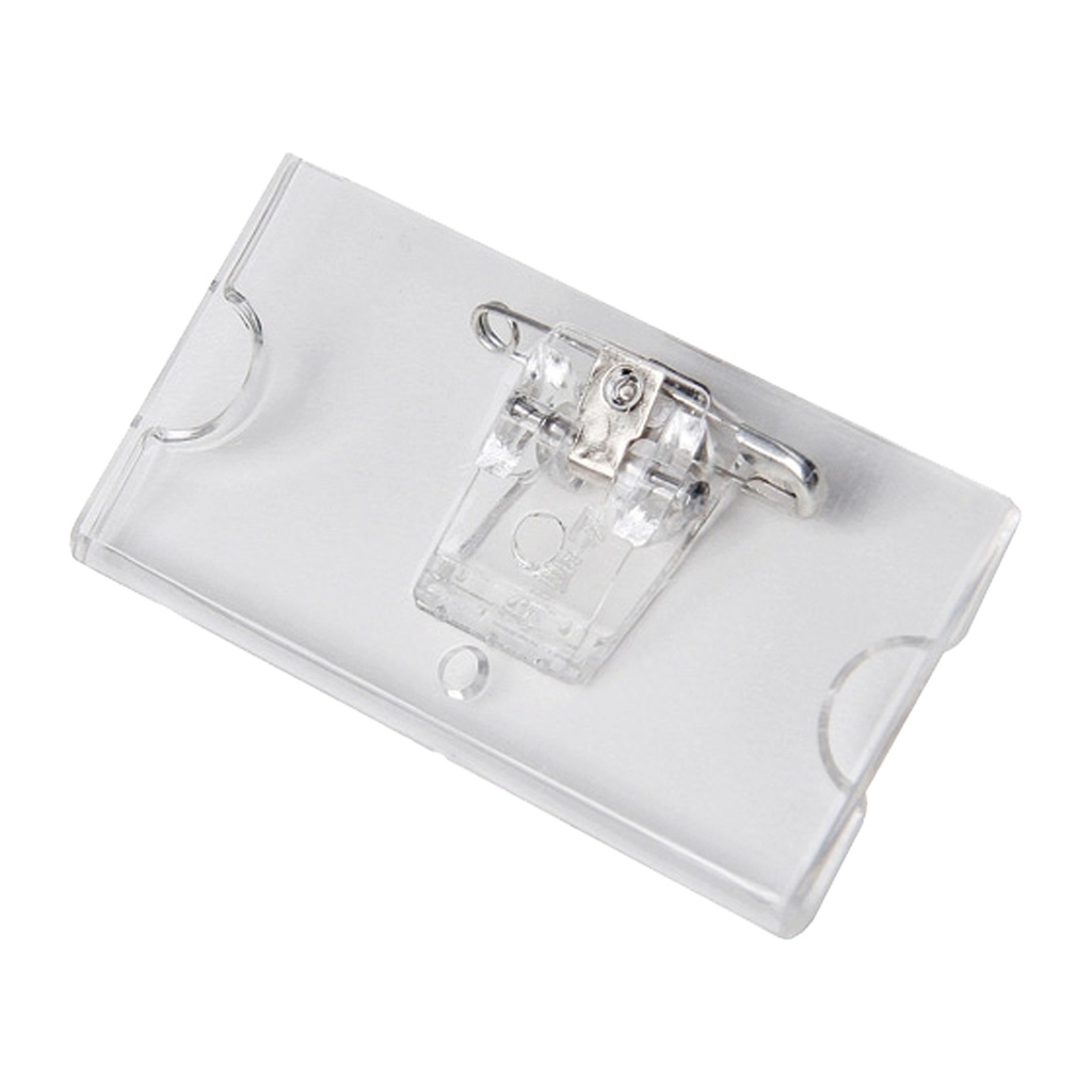 Badge nominatif "Utah" avec fixation par épingle