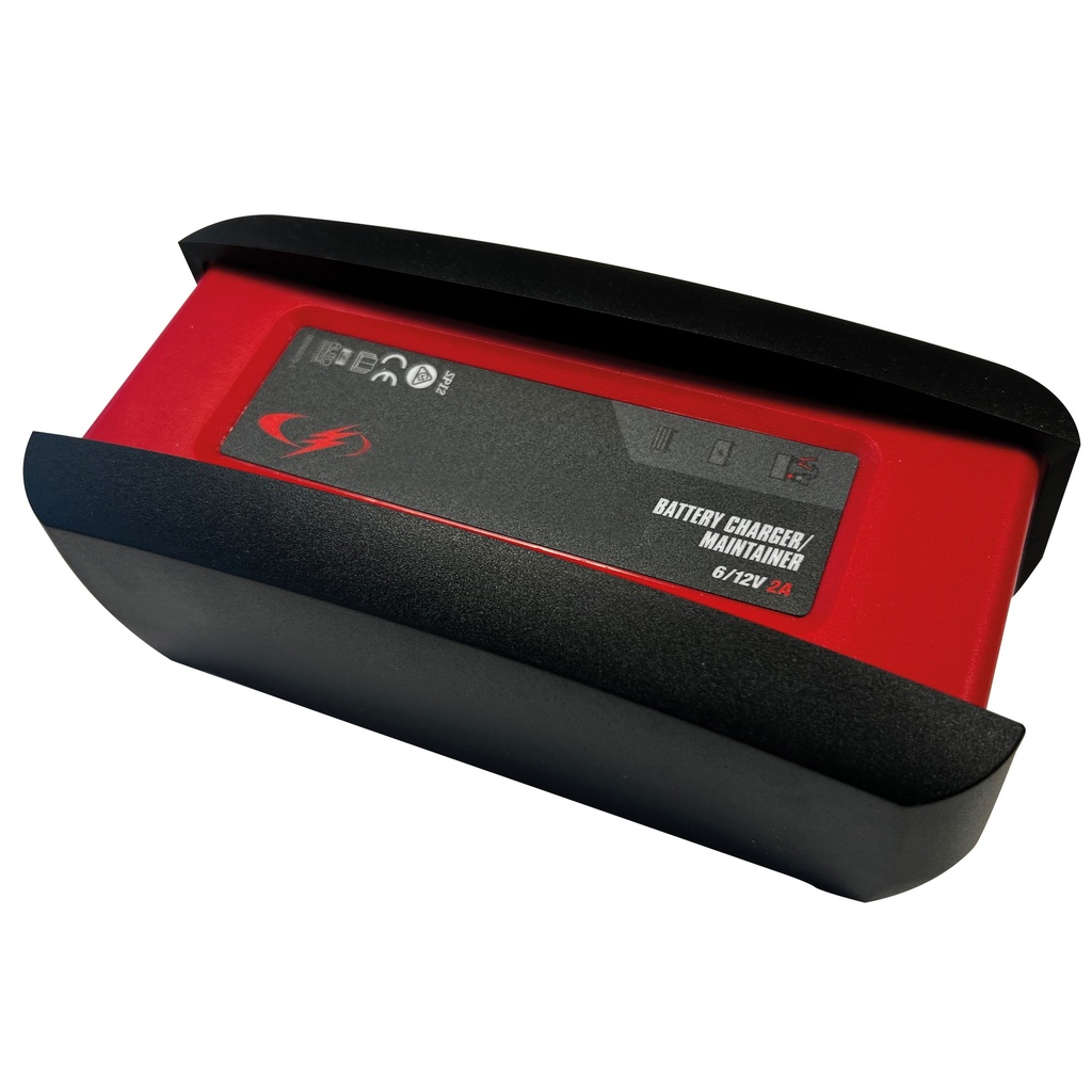 Acculader en laadonderhouder voor 12V accu's
