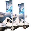 Mât en acier galvanisé de 5m