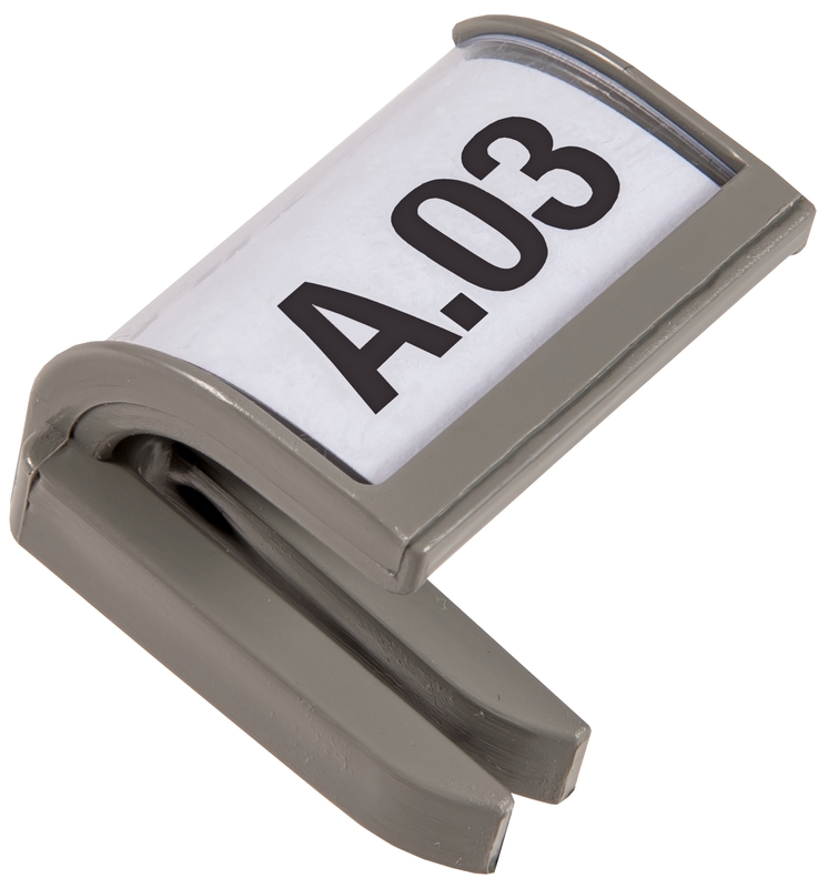 Clips pour trieur mural "Flat" x5 - Petit