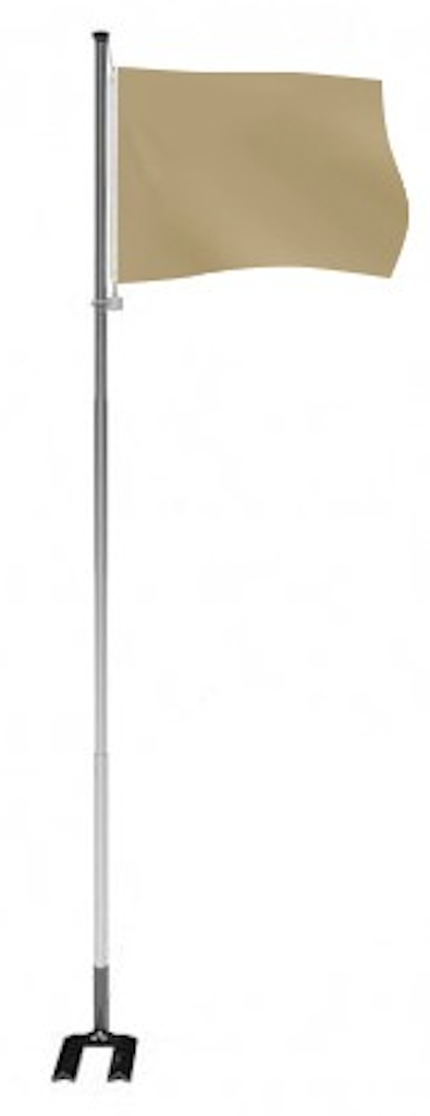 Mât mobile télescopique "Clic-Clac" avec pied Auto-Cal sans potence rotative