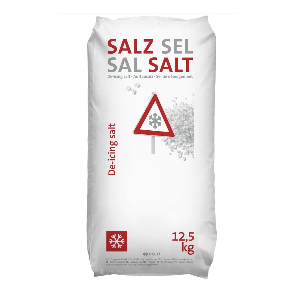 Strooizoutzak 12,5kg inclusief 10L emmer
