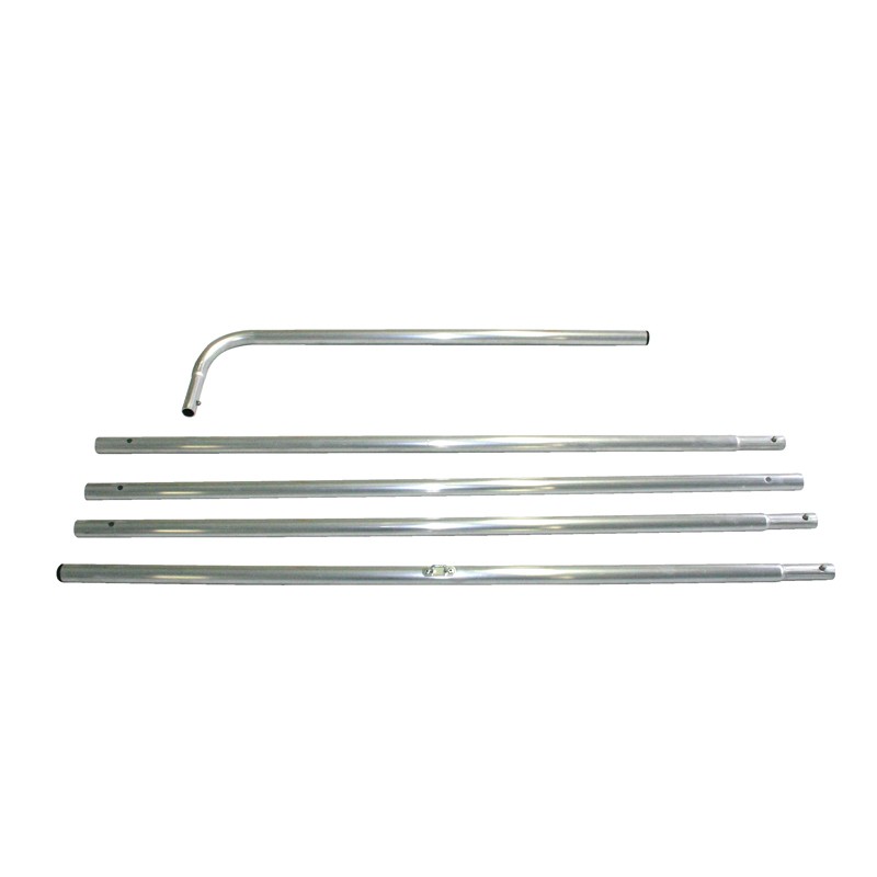 Mobiele mast voor beach flag 370 x 85 cm