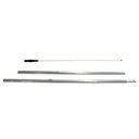 Mobiele mast voor beach flag 130 x 50 cm