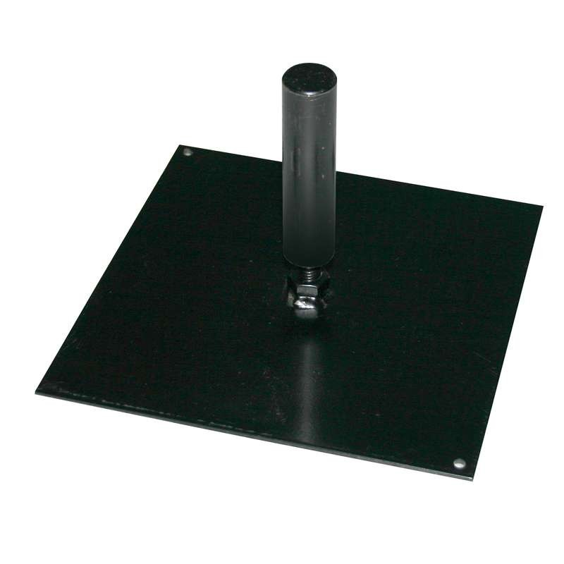 Stalen plaat - 20 x 20 cm - 1,8 kg