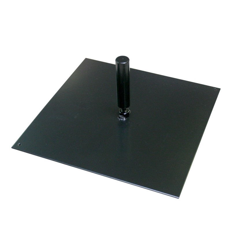 Stalen plaat - 30 x 30 cm - 2,5 kg