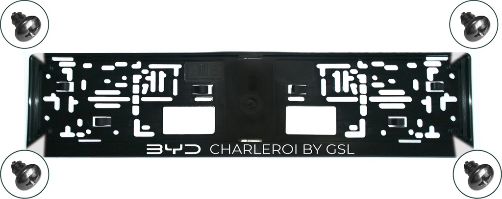 Safety nummerplaathouders voor België x100