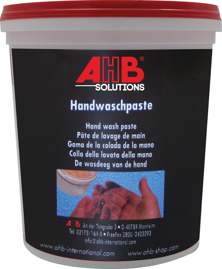 Pâte lavante pour les mains