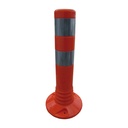 Poteau flexible, orange
