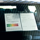 Support de fiche de prix A3 pour rétroviseur - Polycarbonate