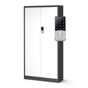 Armoire métallique avec serrure à code - Antraciet en wit