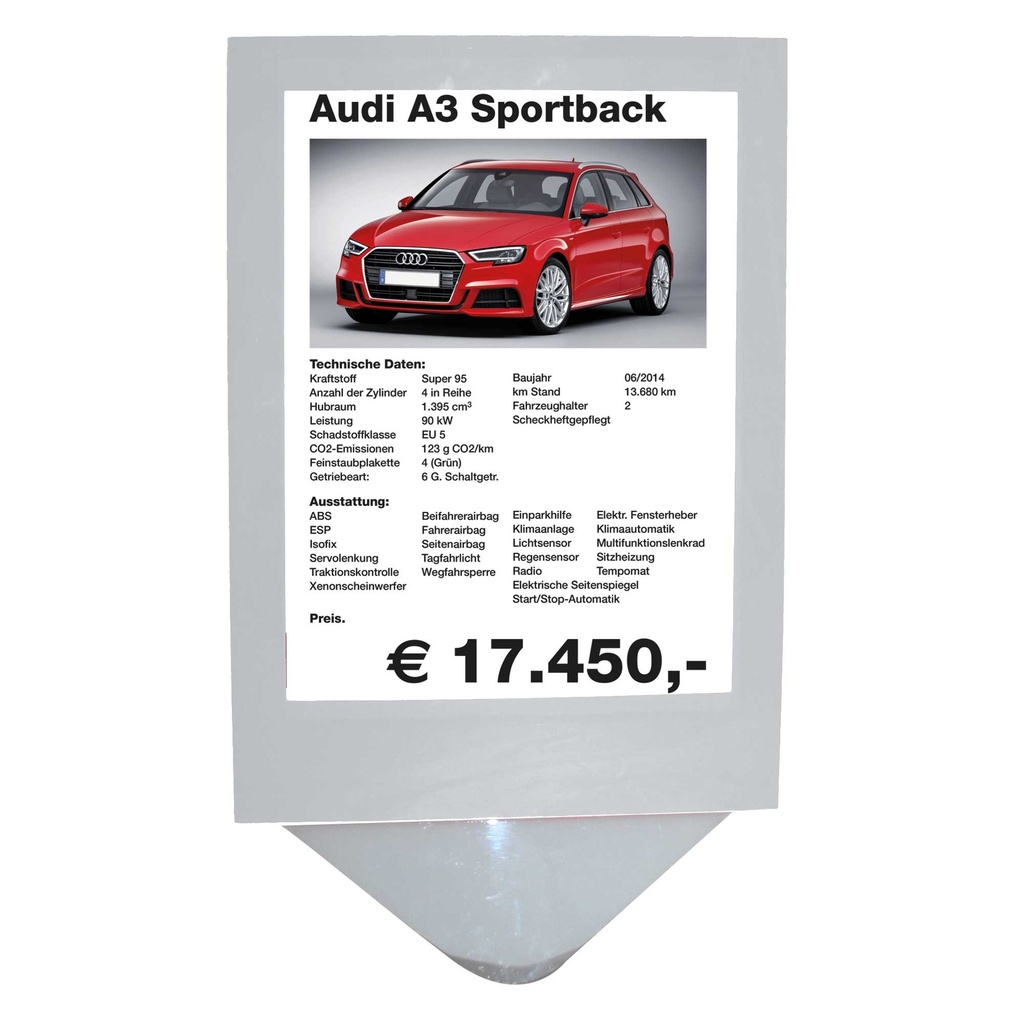 Prijskaart houder Staand