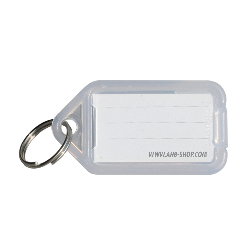 Klik sleutelhangers 30 x 55 mm x100