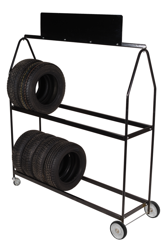 Bandendisplay op wielen