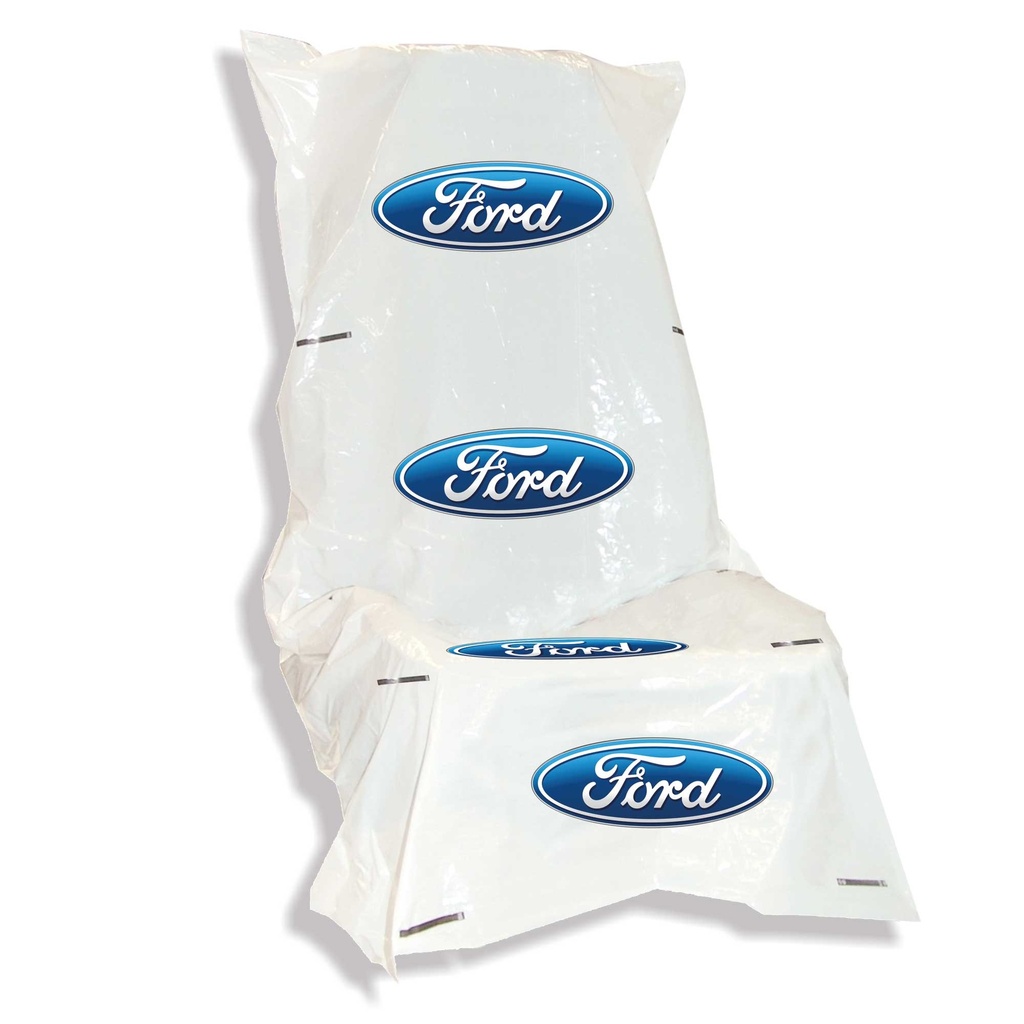 Housse de protection de siège avec marquage personnalisé, rouleau de 250 pièces