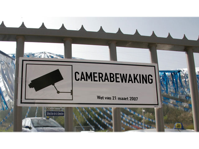 Panneel Camerabewaking
