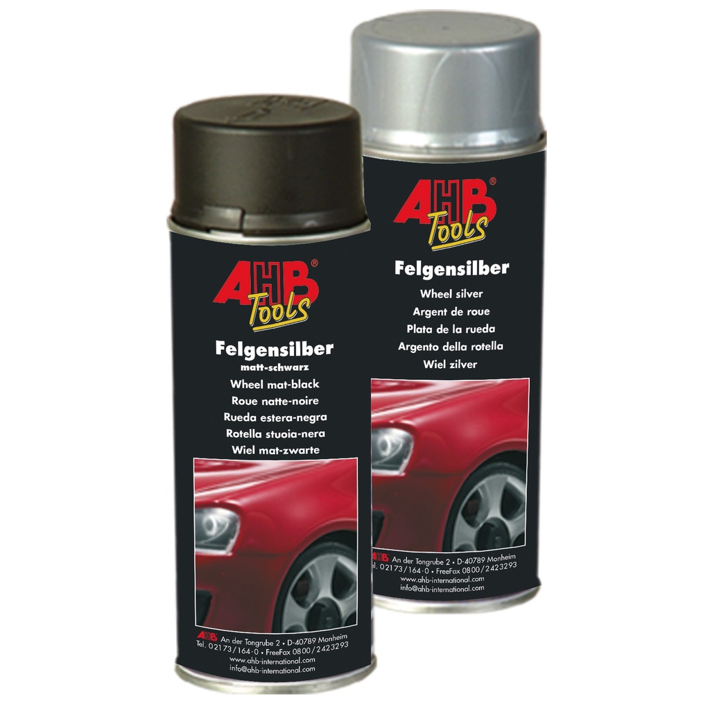 Zilver lak voor alu velgen, 400 ml