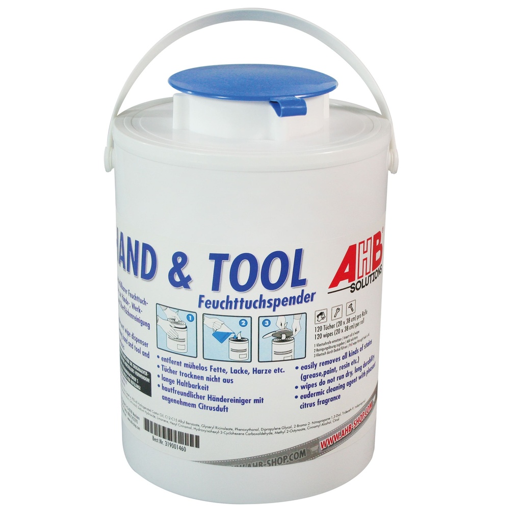 Vochtige doeken dispenser Hand & Tool Set