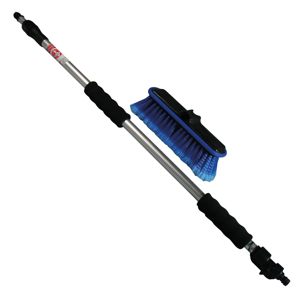 Brosse de lavage avec manche télescopique