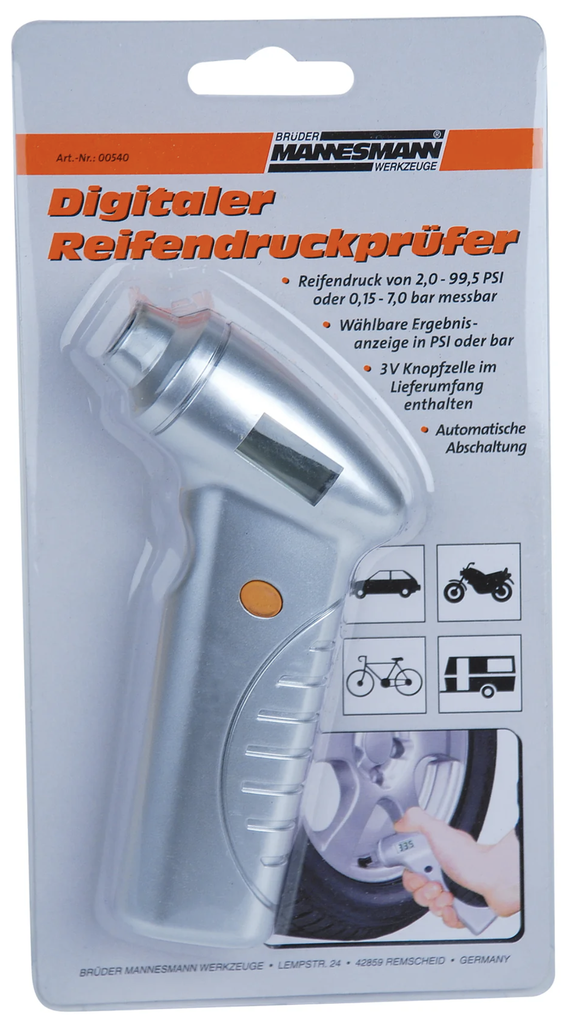 Manomètre numérique pour pneus