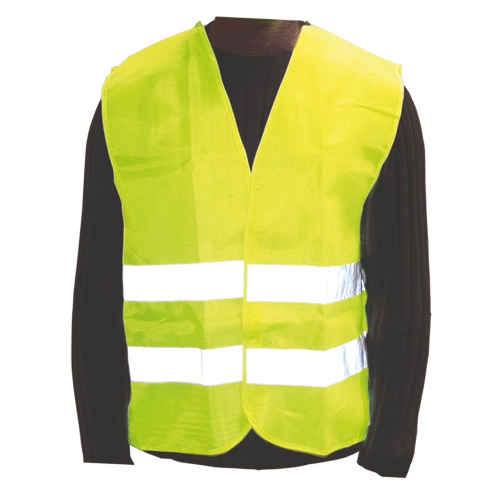 Veste de sécurité fluorescente