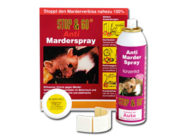 Spray tegen kaagdieren