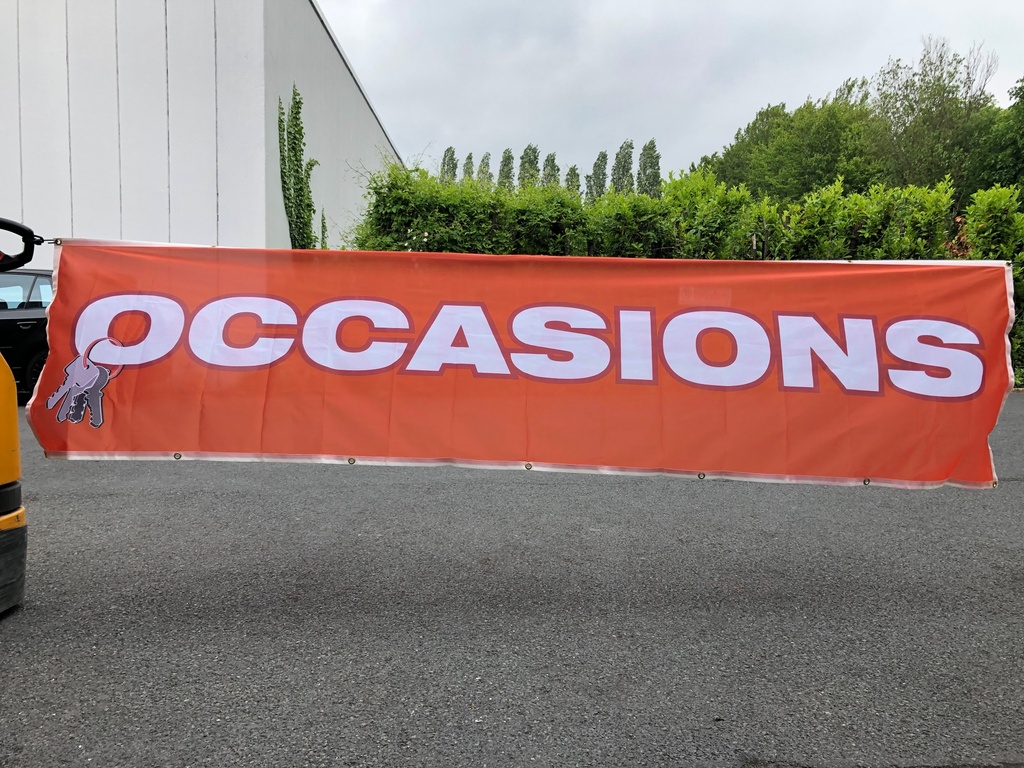 Banderole Occasion 75 X 300 Cm Rood