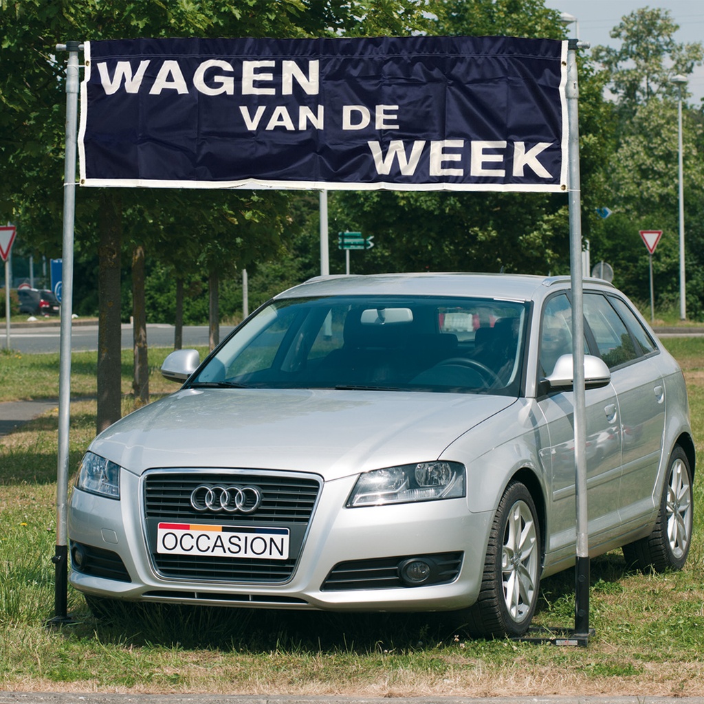 Banderole "Wagen van de week" pour cadre-e