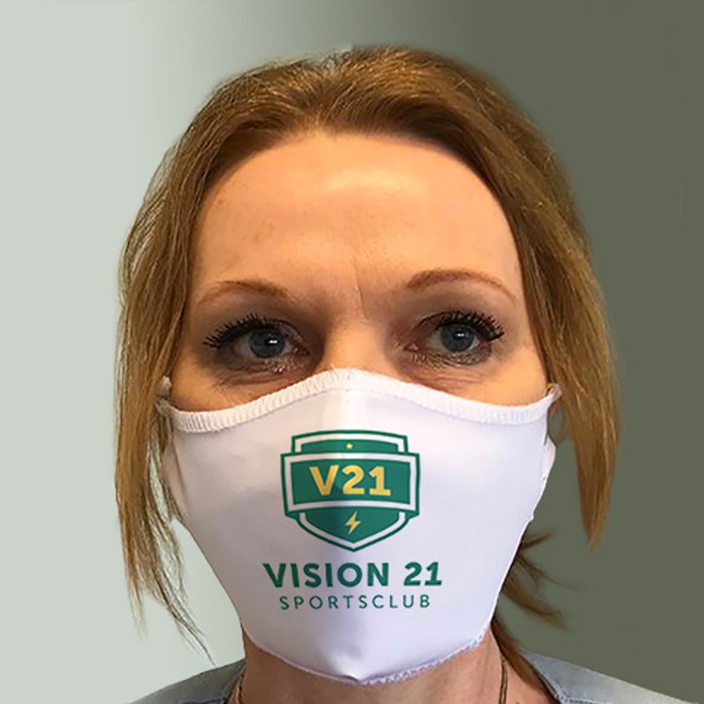 Mondmaskers met uw slogan of logo