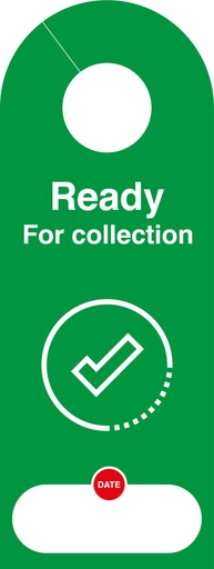 Spiegelhangers met opdruk