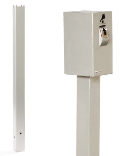 Sokkel voor Kluis voor ontvangst van sleutels 24/7