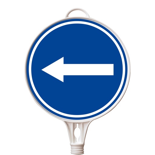 [334200770] Panneaux standard Rond - Flèche droite - Gauche