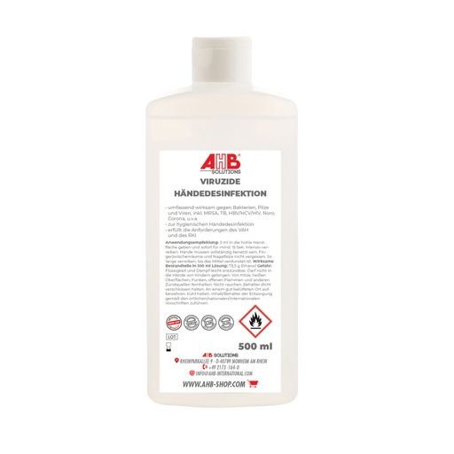 [319008110] Désinfectant pour les mains 500 ml