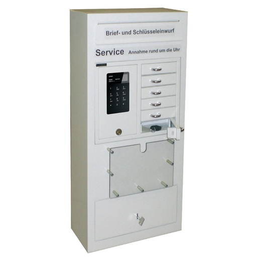 Dépôt et réception des clés 24/7 "KeyBox"