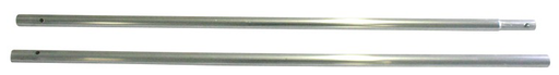 [333030TI] Aluminium buizen voor beach flag mast 330 x 70 cm x2