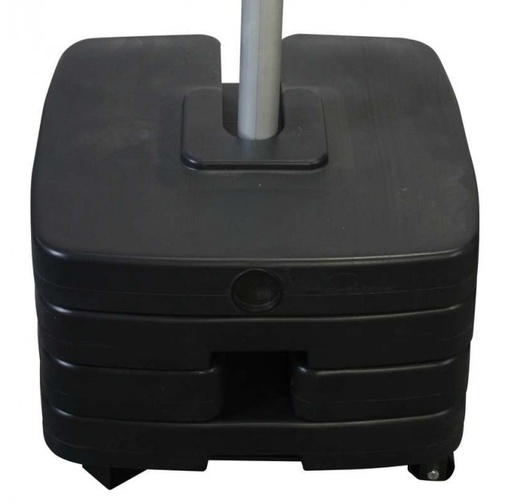 [3667] Platine à roulettes avec 4 lests de 25 kg