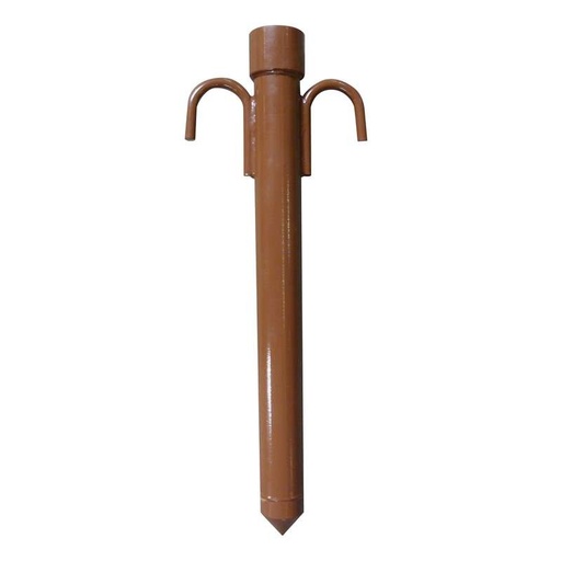 Grondpin voor telescopische masten