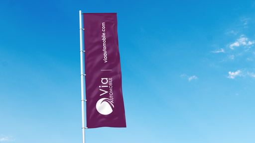 Drapeau pour mâts fixes