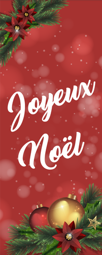 Drapeau "Joyeux Noël"