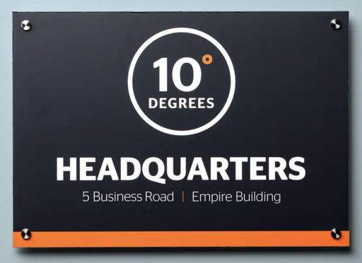 Plaque de parking avec marquage personnalisé 50 x 50 cm