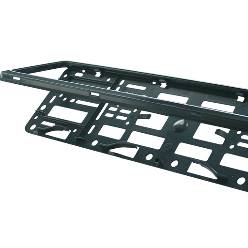 [914100100] Porte-plaques avec cadre rabattable x120