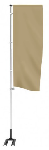 [550300] Mât mobile télescopique "Clic-Clac" avec pied Auto-Cal et potence rotative