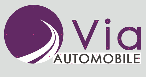Aluminium wandlogo "Via Automobile" - 200 x 90 cm