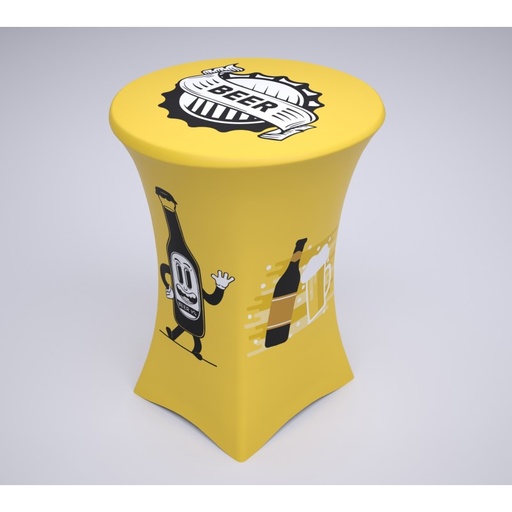 Table mange-debout personnalisable - 110 x 84 cm