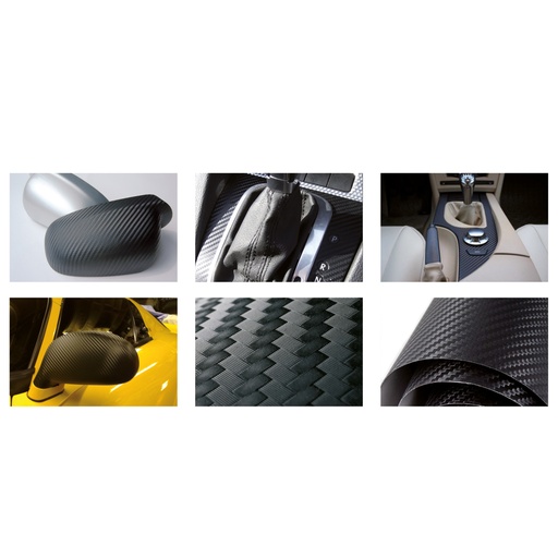 [739100000] Film de protection 3D "Carbon-Look"